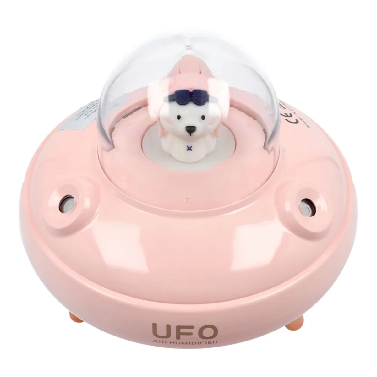 Umidificator de Aromaterpie Ufo cu Difuzor -Roz Pal - 1 | YEO